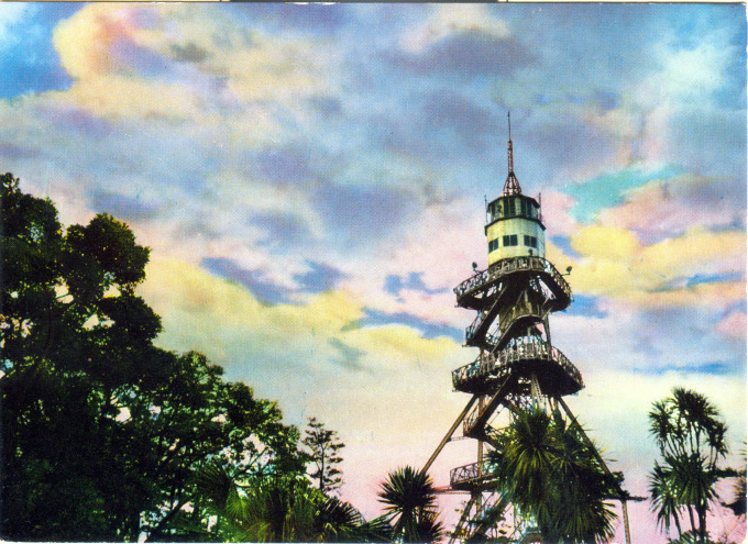 Heiwa Tower, on Enoshima, c. 1960.