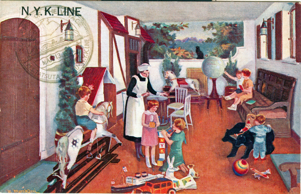 NYK Line (Nippon Yusen K.K.). Old Tokyo