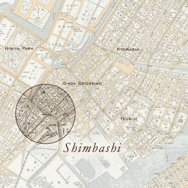Map: Shimbashi