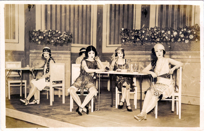 "Taxi dancers", c. 1930.