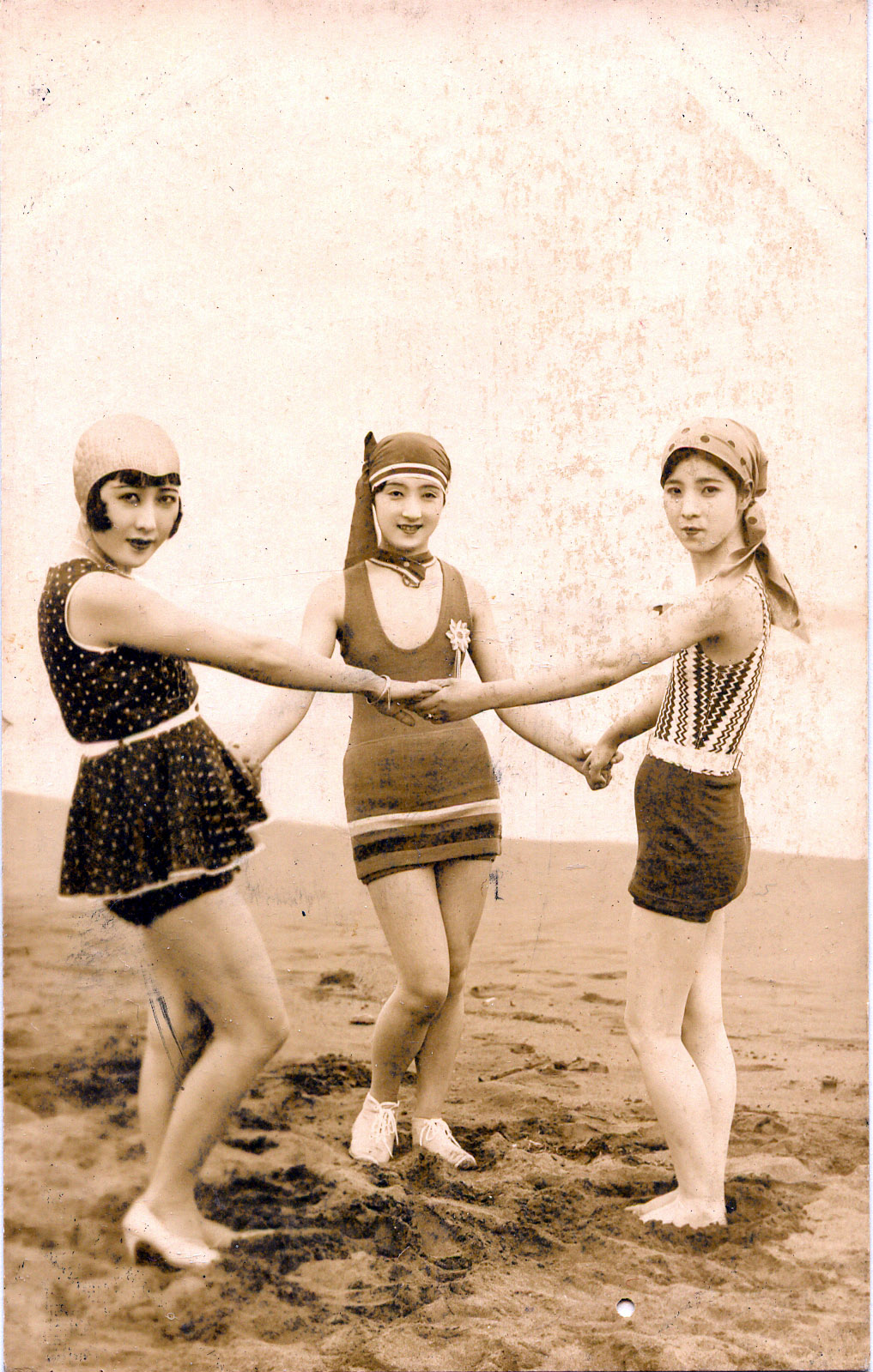 Changing fashion (Swimsuit), c. 1920.