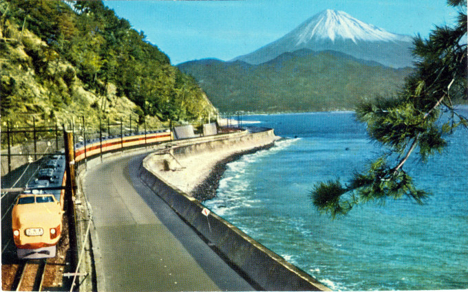Tokaido Main Line "Kodama", c. 1960.