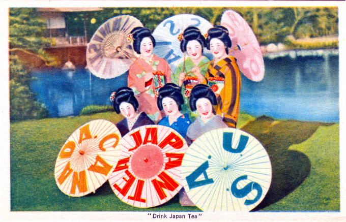 "Drink Japan Tea", c. 1950.