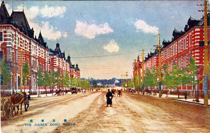 London Town, looking toward Babasaki, c. 1920.