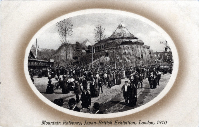 Moutain Railway, Japan-British Exhibition, 1910.