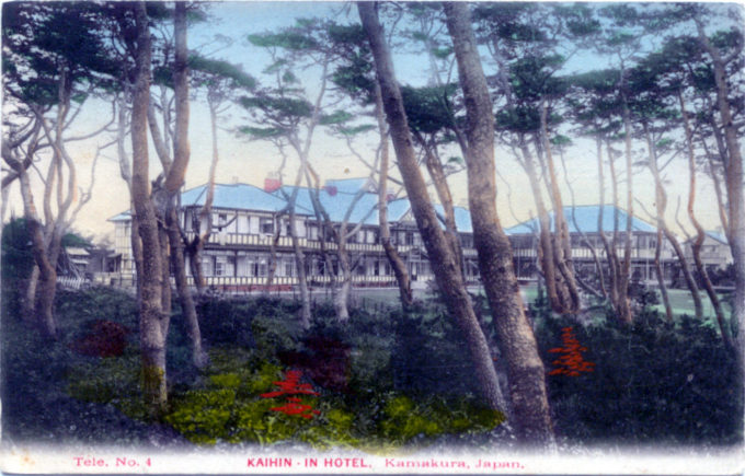 Kaihin-in Hotel, Kamakura, c. 1920.