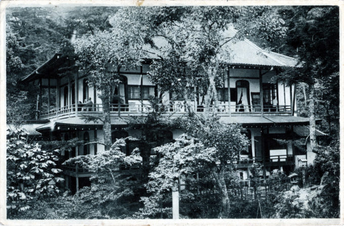 Mikado (Miyajima) Hotel, Miyajima, c. 1920.