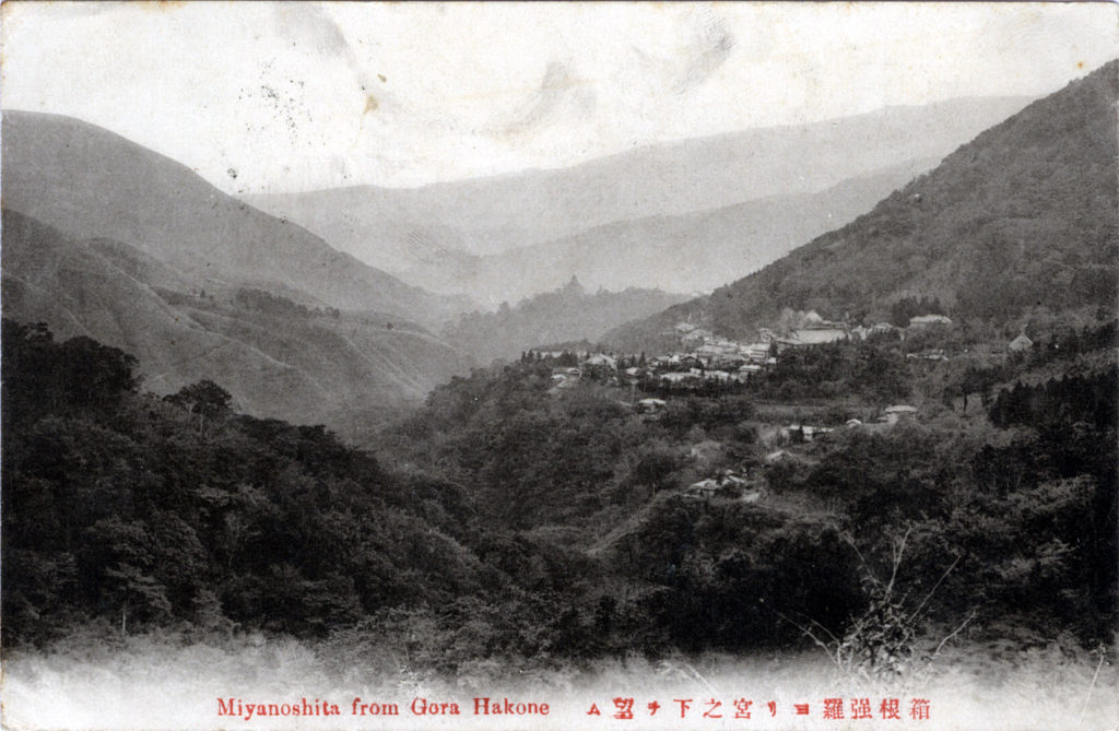Miyanoshita, from Gora Hakone, c. 1910.