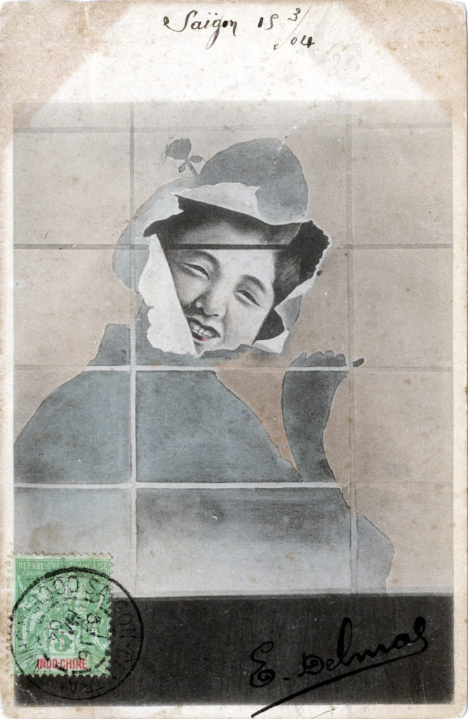 Smiling geisha, 1904.